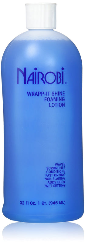Nairobi Wrap-It Shine Foaming Lotion 32 Ounce front view