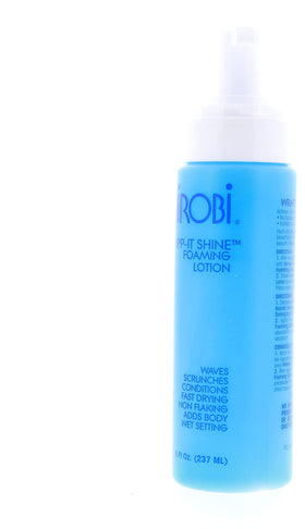 Nairobi Wrapp-It Shine Foaming Lotion 8oz side view