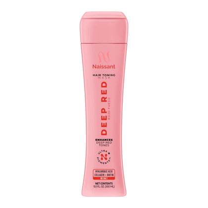 naissant Deep Red Hair Toning Mask front view with packaging
