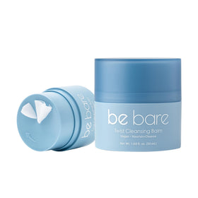 Naisture Bebare Twist Cleansing Balm front view with twist dispenser