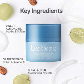 Naisture Bebare Twist Cleansing Balm side view with product details