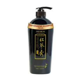 Naisture Red Ginseng 3X Premium Golden Shampoo 730ml front view