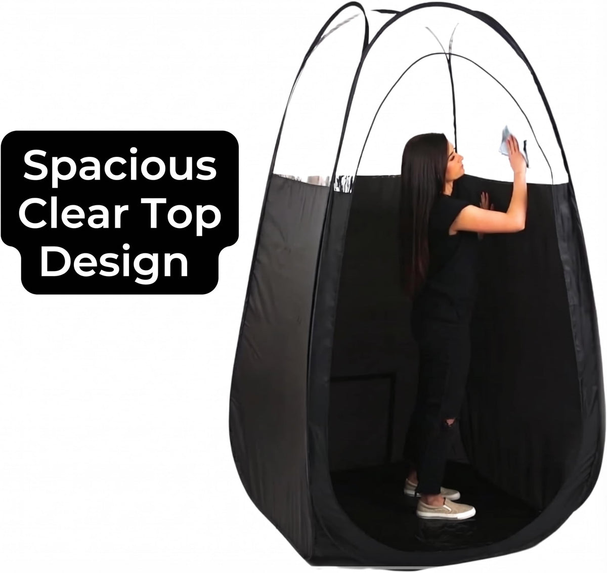 Naked Sun XL Portable Spray Tan Tent with carrying bag