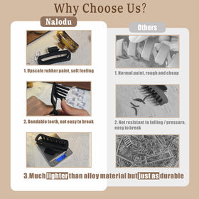 Nalodu Hair Claw Clip being held in hand