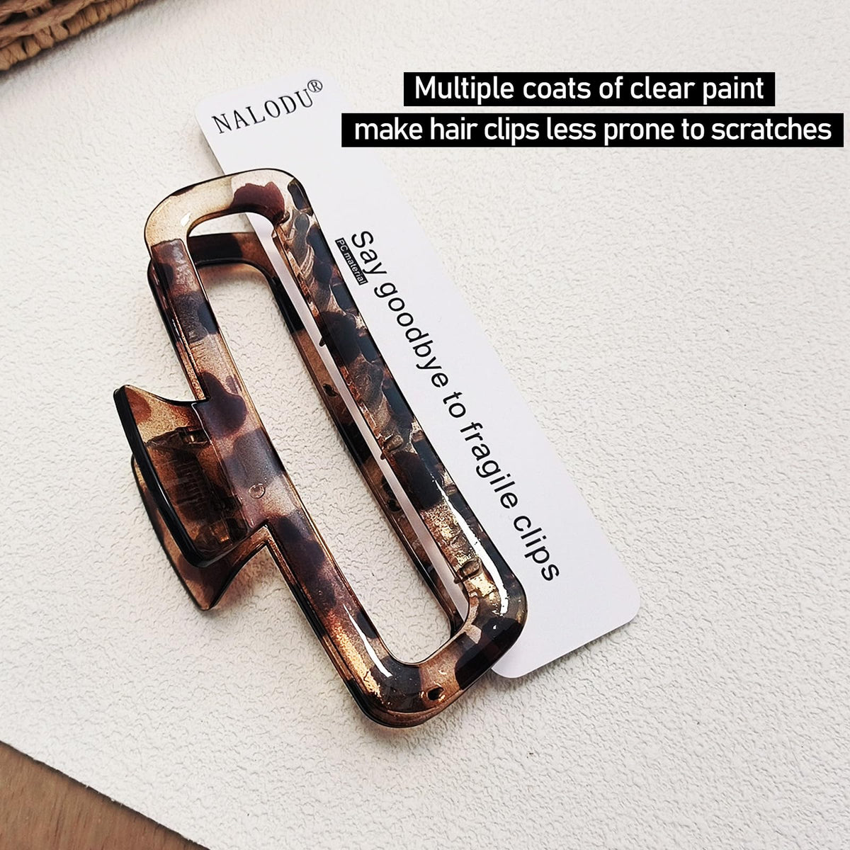 Nalodu Hair Claw Clip showing strong grip