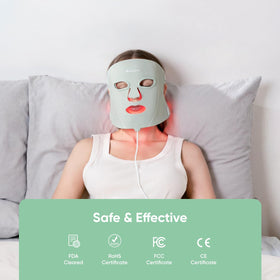 Nanoleaf LED Light Therapy Face Mask close-up of LEDs