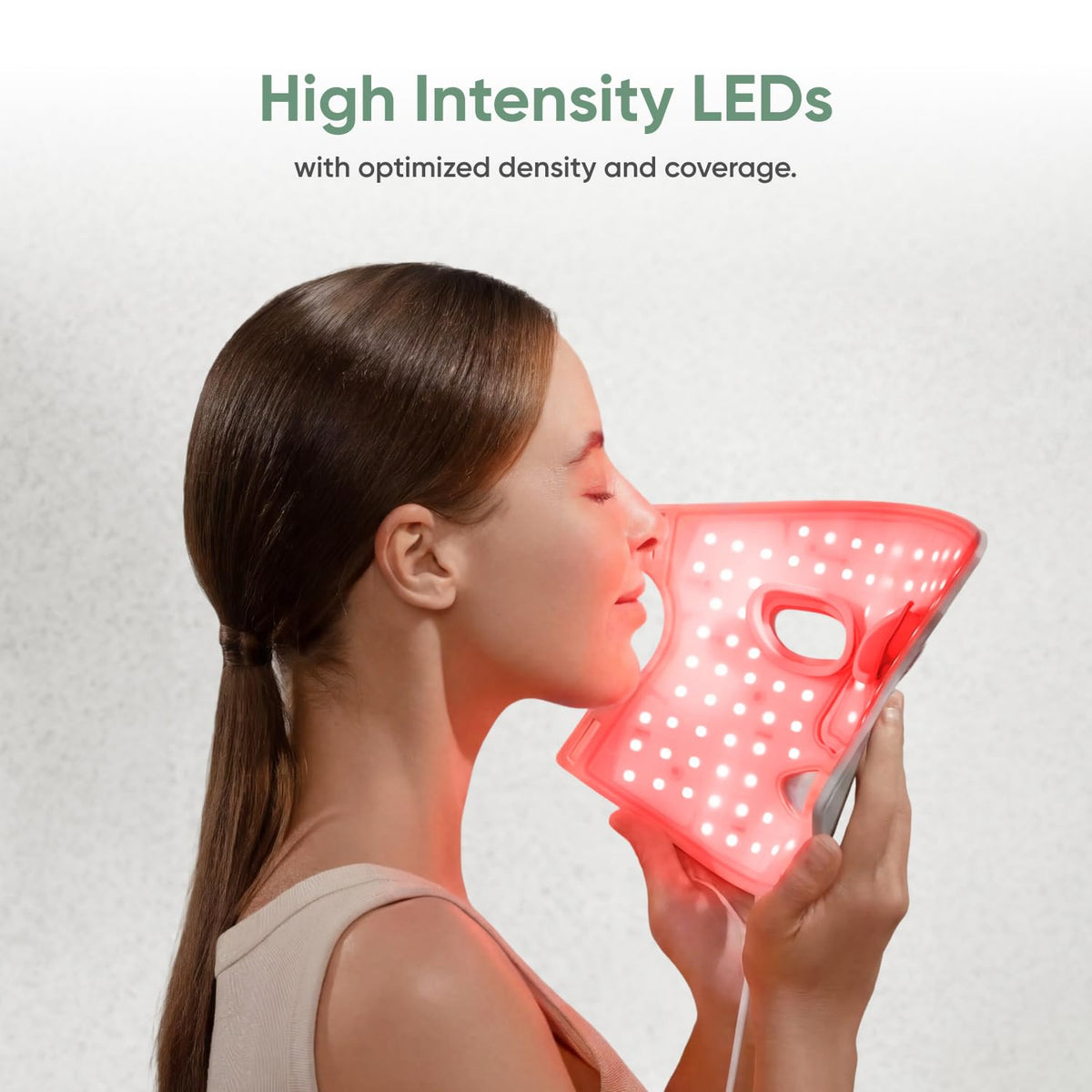 Nanoleaf LED Light Therapy Face Mask with controller
