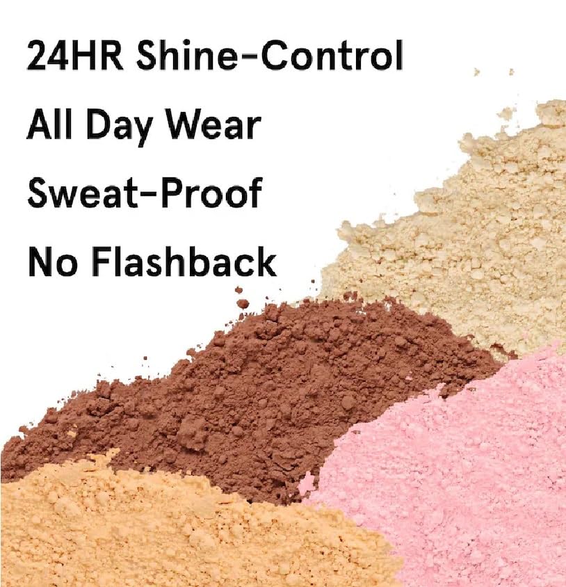 NAPH ONE/SIZE Mini Blurring Setting Powder applied on skin