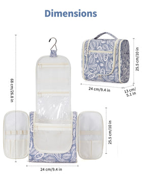 Narwey Hanging Toiletry Bag compact design for easy packing