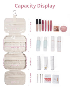 Narwey Hanging Toiletry Bag side view