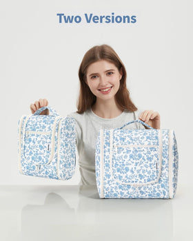 Narwey Large Hanging Toiletry Bag in a lifestyle setting