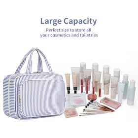 Narwey Large Hanging Toiletry Bag showing water-resistant lining