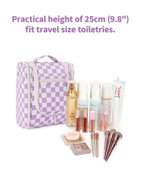 Narwey Toiletry Bag packed flat for travel