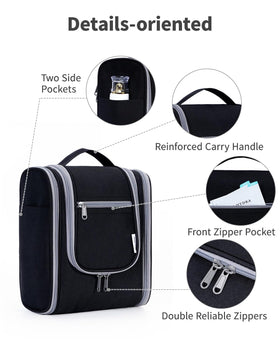 Narwey Toiletry Bag with toiletries inside