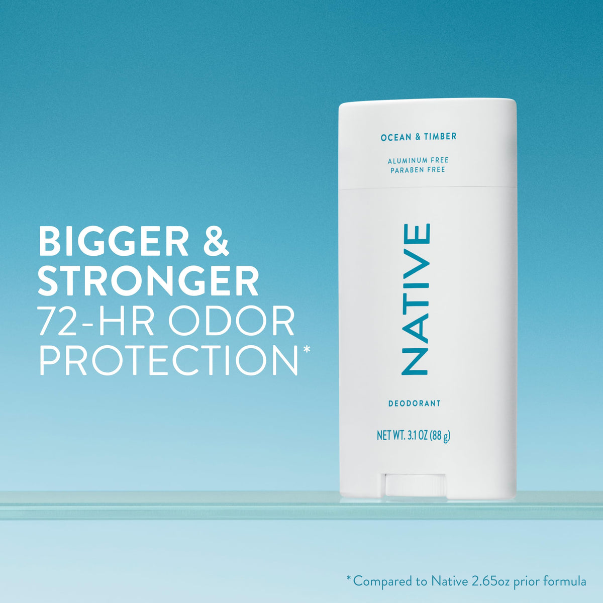 Native Aluminum Free Deodorant Ocean & Timber side view