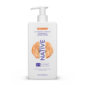 Native Blueberry Cobbler 2-in-1 Shampoo and Conditioner front view