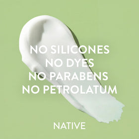 Native Body Lotion Cucumber & Mint texture close-up on skin
