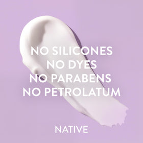 Native Body Lotion Lavender & Rose with lavender flowers