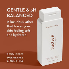 Native Body Wash Lavender Rose packaging