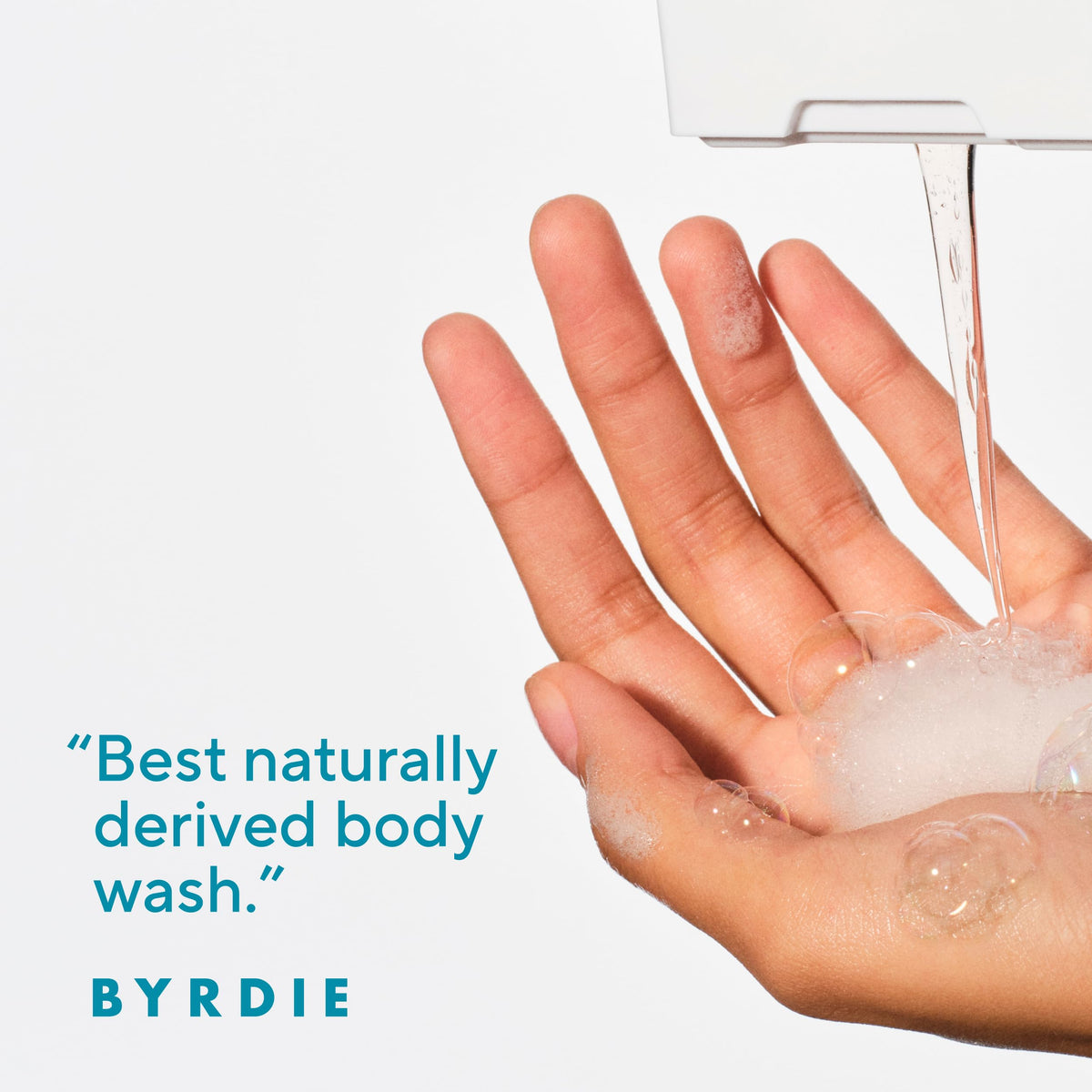 Native Body Wash Ocean & Timber 18 oz side view