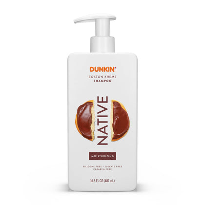 Native Boston Kreme Shampoo 16.5 oz front view