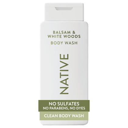 Native Clean Body Wash 18 fl oz front view with label