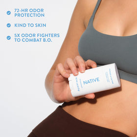 Native Deodorant 72 Hour Odor Control lifestyle scene