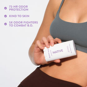 Native Deodorant 72-Hour Odour Control Lilac & White Tea close-up