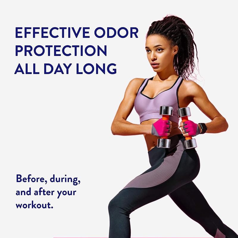 Native Deodorant application on skin