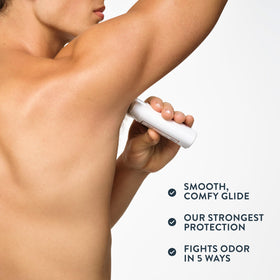 Native Deodorant Charcoal 72-hour odor control on a bathroom counter