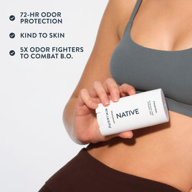 Native Deodorant Charcoal 72-hour odor control with fresh citrus