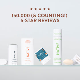 Native Deodorant Coconut & Vanilla lifestyle scene