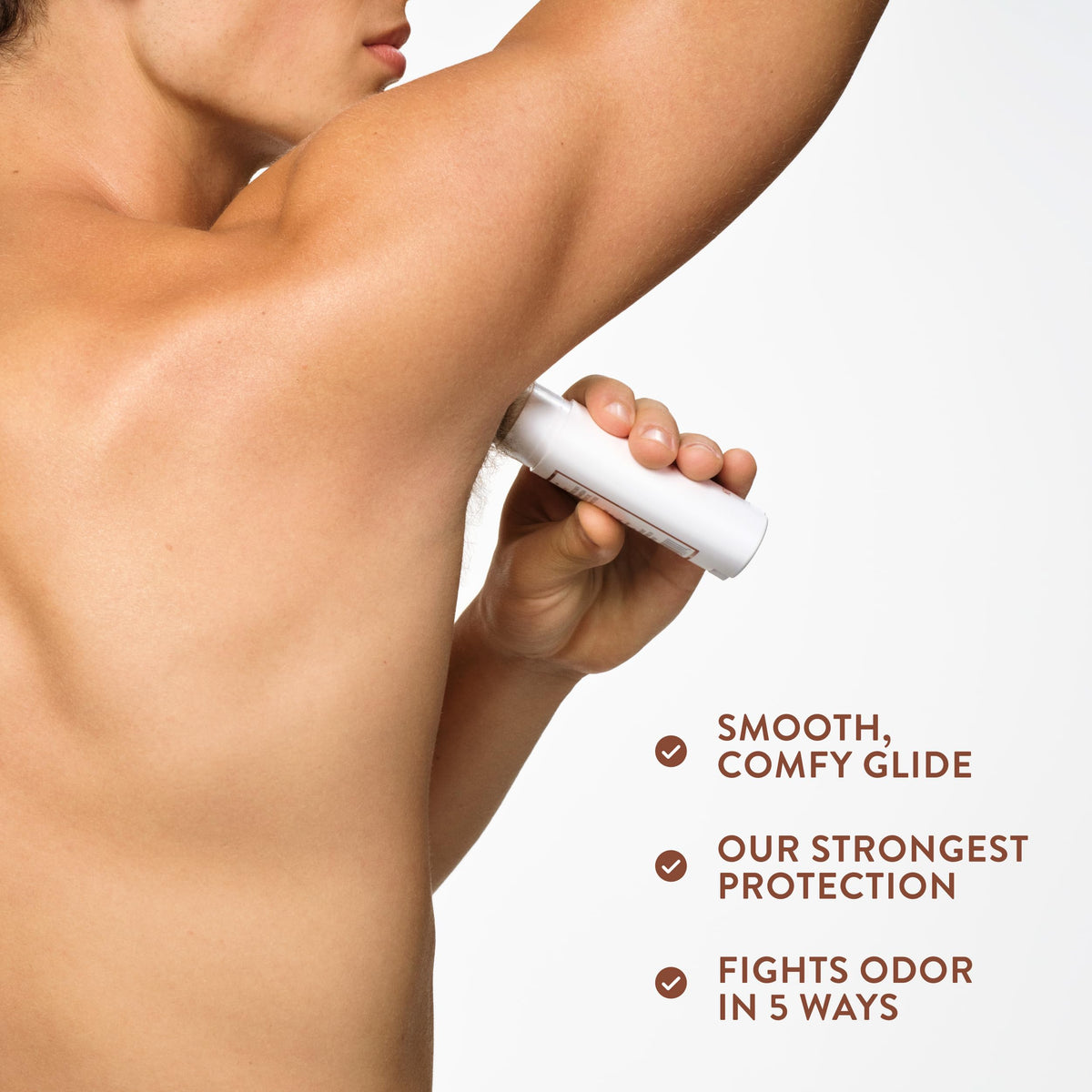 Native Deodorant Coconut & Vanilla on a bathroom shelf