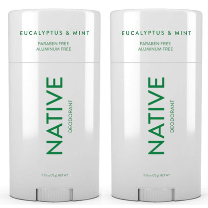 Native Deodorant Eucalyptus & Mint 2 Pack front view