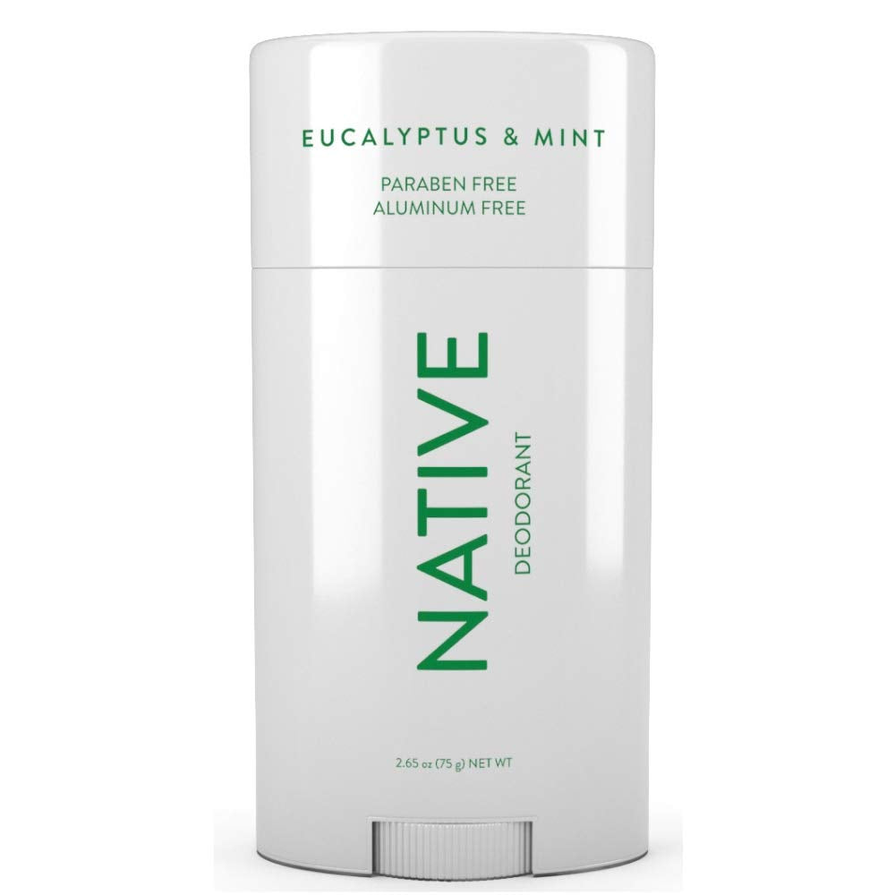 Native Deodorant Eucalyptus & Mint stick packaging details
