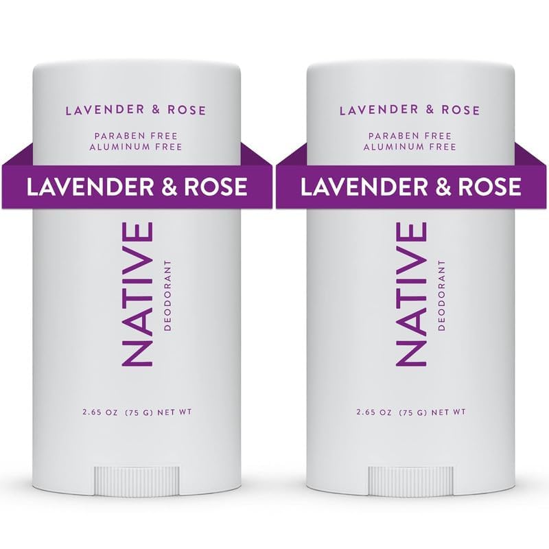 Native Deodorant Lavender & Rose packaging