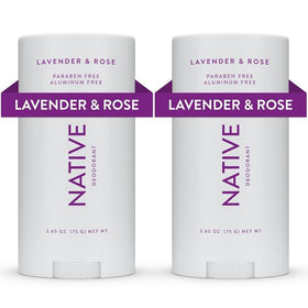 Native Deodorant Lavender & Rose packaging
