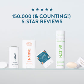 Native Deodorant Sea Salt & Cedar lifestyle usage