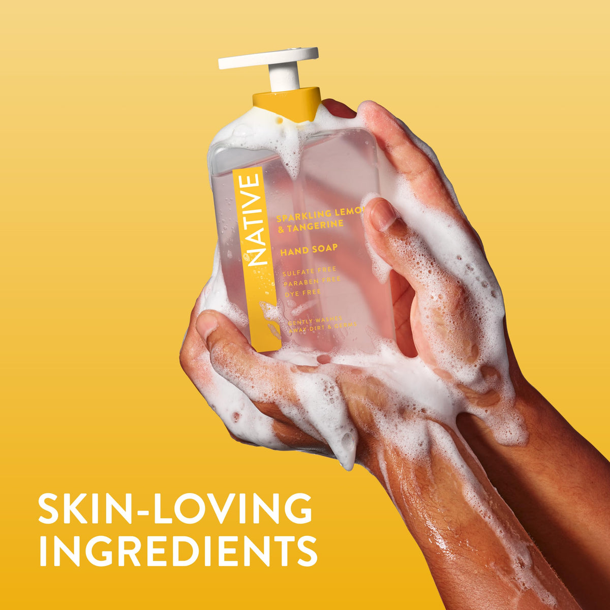 Native Liquid Hand Soap Sparkling Lemon & Tangerine ingredients list