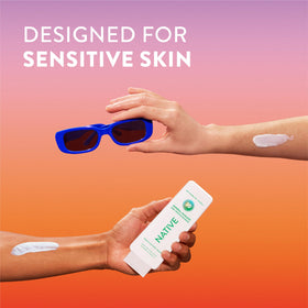 Native Mineral Sunscreen Lotion SPF 30 packaging and ingredients
