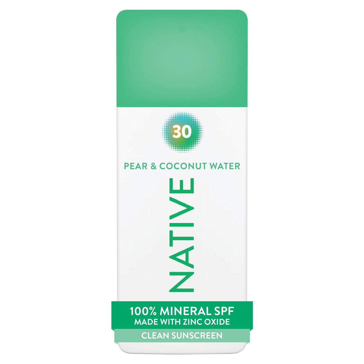 Native Mineral Sunscreen Spray SPF 30, Pear & Coconut Water Scent, front view