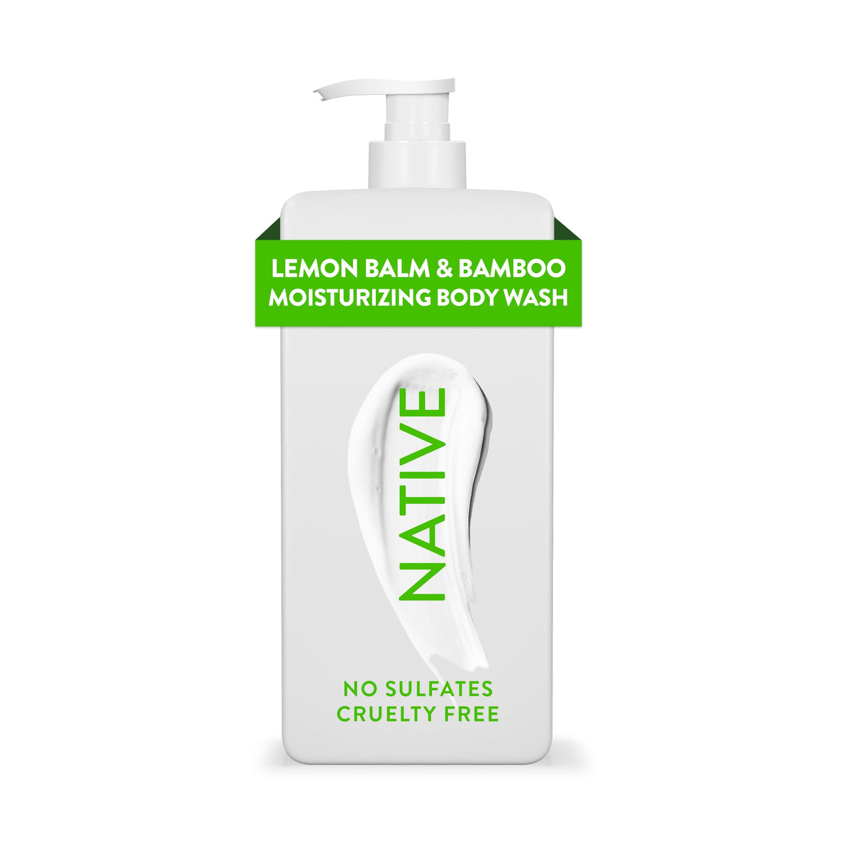 Native Moisturizing Body Wash 18 oz front view