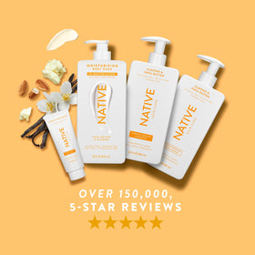 Native Moisturizing Body Wash 18 oz packaging details