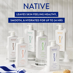Native Moisturizing Body Wash 18 oz with packaging details