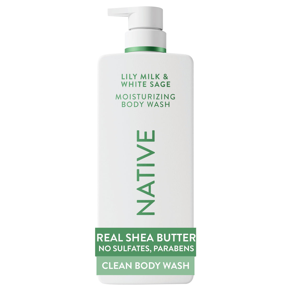 Native Moisturizing Body Wash 22 fl oz front view