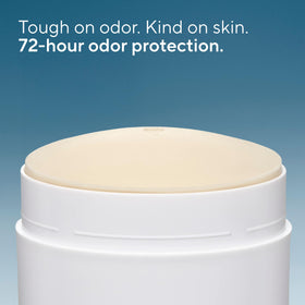 Native Sea Salt & Cedar Deodorant stick application on skin