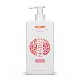 Native Strawberry Frosted Shampoo 16.5 oz front view
