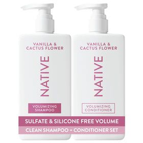 Native Vanilla & Cactus Flower Shampoo front view 16.5 fl oz