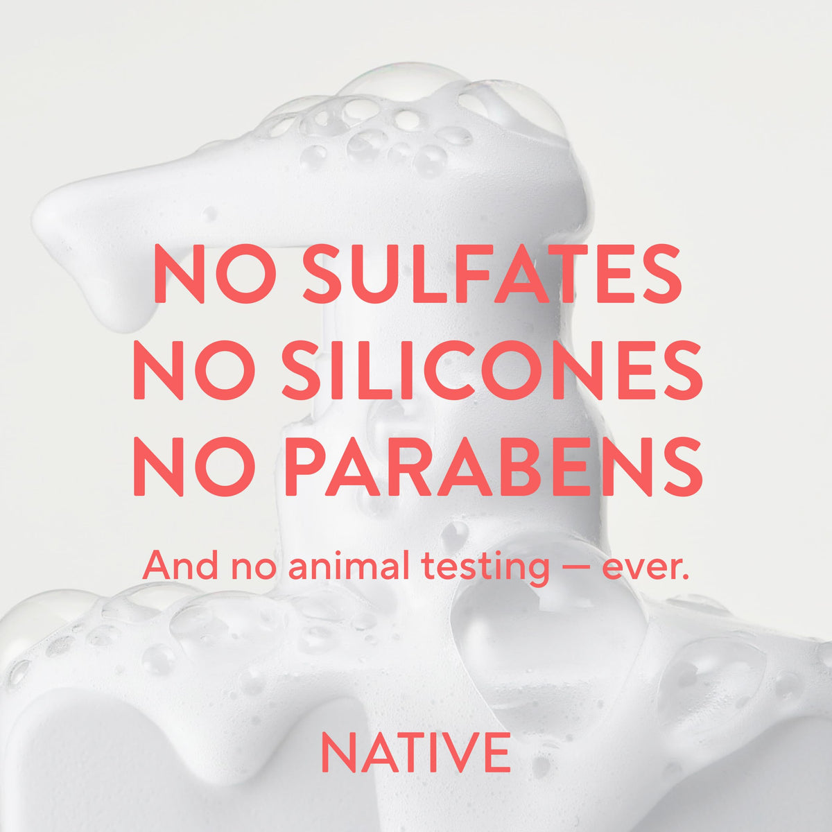 Native Volumizing Shampoo Berries & Vanilla Cream with matching conditioner
