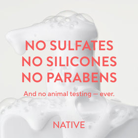 Native Volumizing Shampoo Berries & Vanilla Cream with matching conditioner